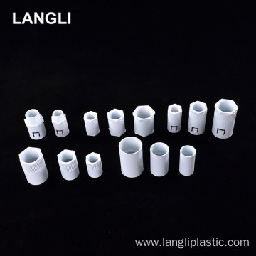 Electrical Conduit Plastic PVC Pipe Fitting Elbow Tee